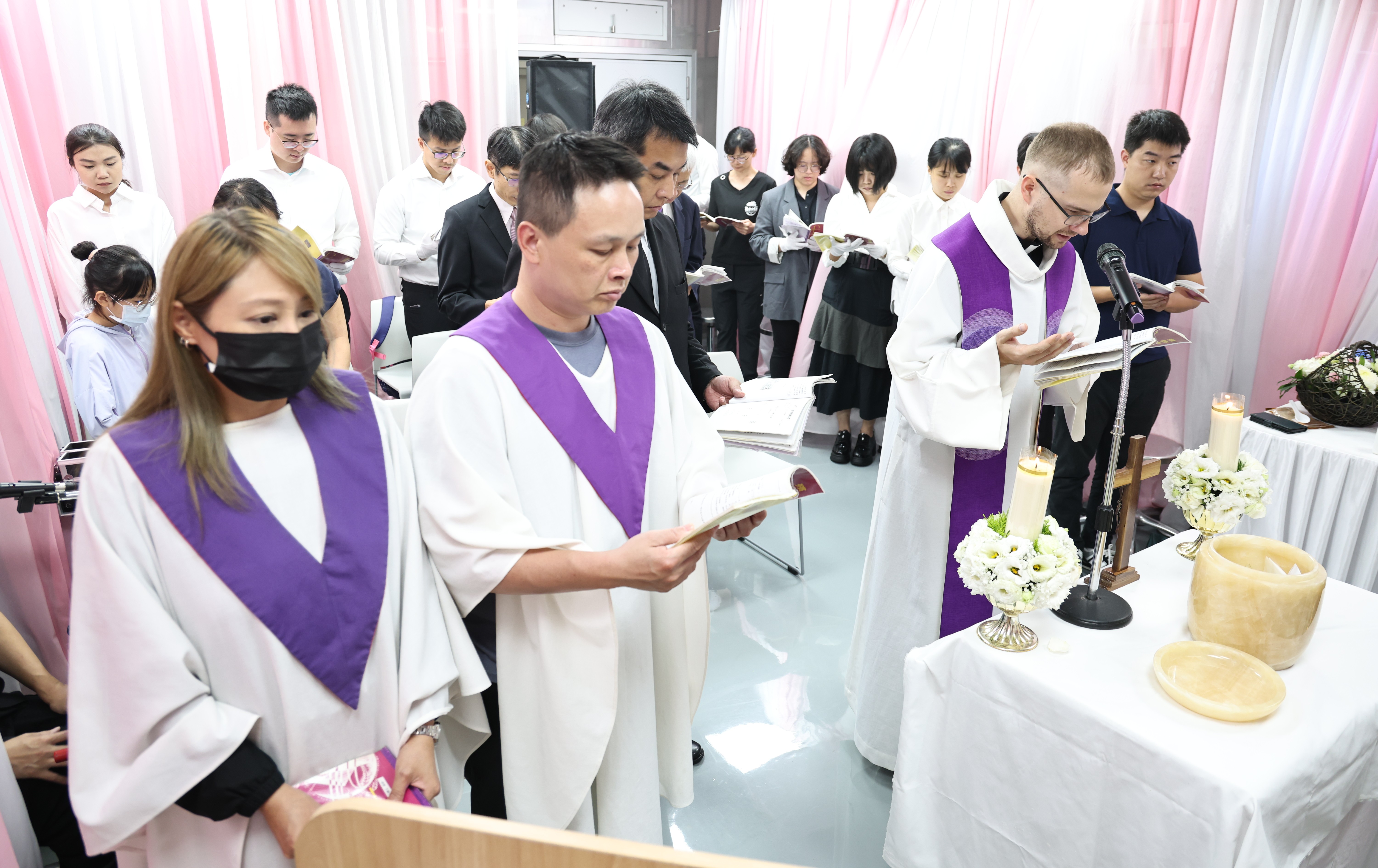 114學年度大體老師入殮火化 天主教儀式